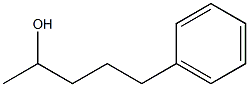 4-hydroxy-1-phenylpentane Struktur