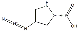 4-azidoproline Struktur