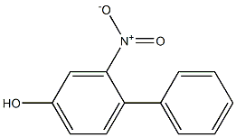 3-NITRO-PARA-PHENYLPHENOL Struktur