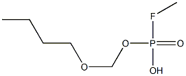 1-METHYL-BUTOXY-METHYL-PHOSPHORYLFLUORIDE Struktur