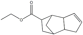 4,7-METHANOINDENE-6-CARBOXYLICACID,3A,4,5,6,7,7A-HEXAHYDRO-,ETHYLESTER Struktur