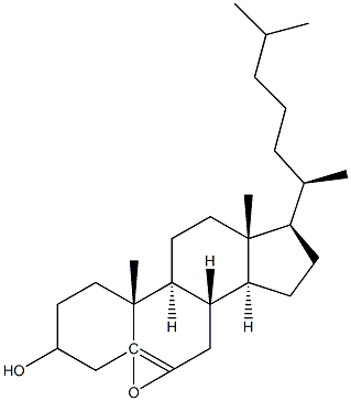 5,6ALPHA-EPOXYCHOLESTEROL Struktur