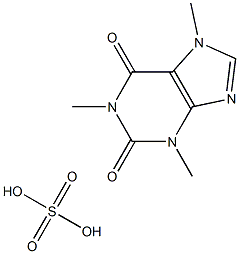 CAFFEINESULPHATE Struktur