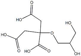 CITRICACIDESTERSOFGLYCEROL Struktur