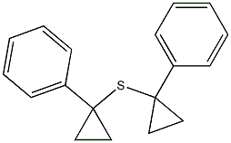 PHENYLCYCLOPROPYLSULFIDE Struktur