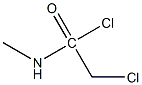 2-CHLORO-N-METHYL-1-CHLOROACETAMIDE Struktur