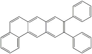 9,10-DIPHENYL-1,2-BENZANTHRACENE Struktur