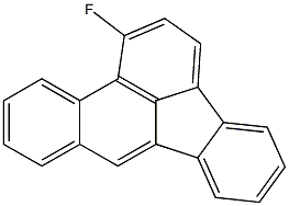 1-FLUOROBENZO(B)FLUORANTHENE Struktur