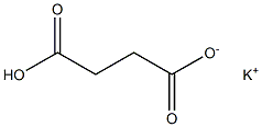 MONOPOTASSIUMSUCCINATE Structure