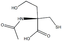 2-HYDROXYETHYLMERCAPTURICACID Struktur