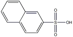 2-NAPHTHALENESULPHONICACID, Struktur