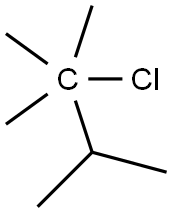 2-CHLORO-2,2,3-TRIMETHYLBUTANE Struktur