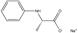 ALANINE,PHENYL,DL-,SODIUMSALT Struktur