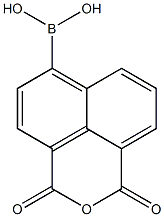 1,8-Naphthalicanhydride-4-boronicacid Struktur