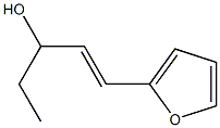 1-(2-Furyl)-1-penten-3-ol Struktur