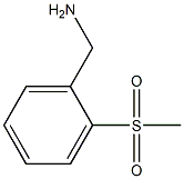 2-(Methylsulfonyl)benzylamine Struktur