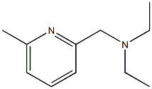 2-DIETHYLAMINOMETHYL-6-METHYLPYRIDINE Struktur