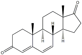 Androst-4,6-diene-3,17-dione Struktur