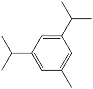 1-methyl-3,5-diisopropylbenzene Struktur