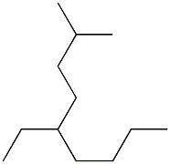 2-methyl-5-ethylnonane Struktur