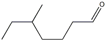 5-methylheptanal Struktur