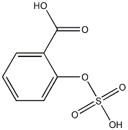 SULPHOSALICYCLIC ACID Struktur