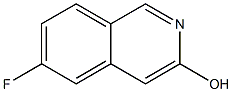 6-FLUOROISOQUINOLIN-3-OL Struktur