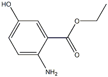 2-AMINO-5-HYDROXYBENZOIC ACID ETHYL ESTER Struktur