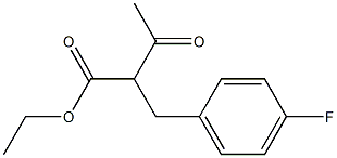 2-(4-FLUOROBENZYL)ACETOACETIC ACID ETHYL ESTER 98% Struktur