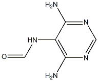 4,6-DIAMINO-5-FORMAMIDOPYRIMIDINE Struktur