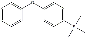 1-(TRIMETHYLSILYL)-4-PHENOXYBENZENE 96% Struktur