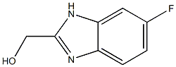 (6-FLUORO-1H-BENZIMIDAZOL-2-YL)METHANOL Struktur