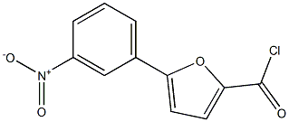 5-(3-NITROPHENYL)-2-FUROYL CHLORIDE Struktur