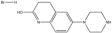 6-(1-PIPERAZINYL)-3,4-DIHYDROCARBOSTYRIL MONOHYDROBROMIDE Struktur