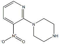 1-(3-NITRO-2-PYRIDINYL)PIPERAZINE Struktur