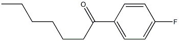 1-(4-fluorophenyl)heptan-1-one Struktur