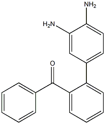 (3,4-DIAMINOPHENYL)BENZOPHENONE Struktur