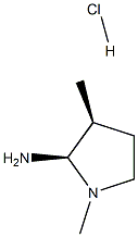 R/S-3-DIMETHYLAMINOPYRROLIDINE HCL Struktur