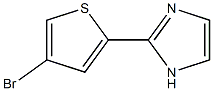 2-(4-bromo-2-thienyl)-1H-imidazole Struktur