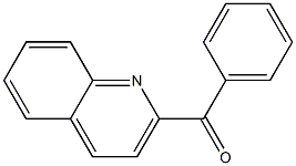 phenyl(2-quinolyl)methanone Struktur