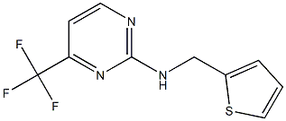 N2-(2-thienylmethyl)-4-(trifluoromethyl)pyrimidin-2-amine Struktur