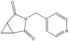 3-(4-pyridinylmethyl)-3-azabicyclo[3.1.0]hexane-2,4-dione Struktur