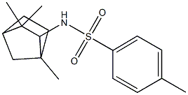 N1-(1,3,3-trimethylbicyclo[2.2.1]hept-2-yl)-4-methylbenzene-1-sulfonamide Struktur