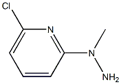 1-(6-chloropyridin-2-yl)-1-methylhydrazine Struktur