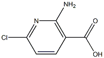 2-amino-6-chloronicotinic acid Struktur