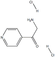 4-(2'-AMINOACETYL)PYRIDINE DIHYDROCHLORIDE Struktur