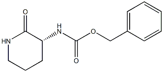 (R)-3-Cbz-aminopiperidin-2-one Struktur