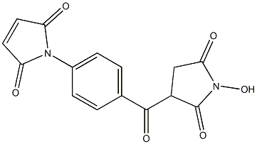 p-Maleimidobenzoyl N-hydroxysuccinimide Struktur