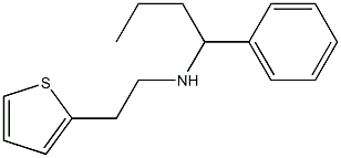 (1-phenylbutyl)[2-(thiophen-2-yl)ethyl]amine Struktur