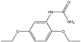 (2,5-diethoxyphenyl)urea Struktur